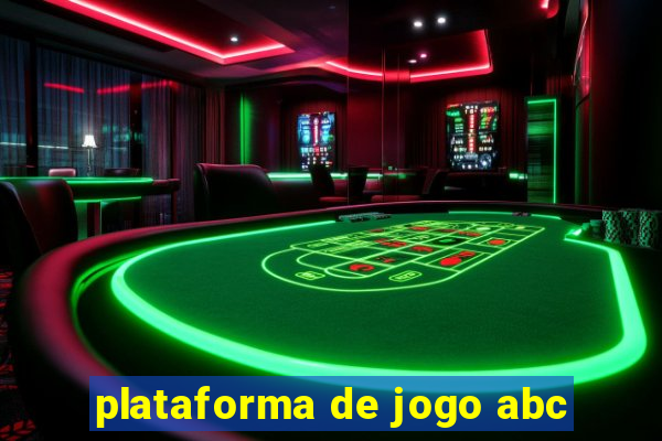 plataforma de jogo abc